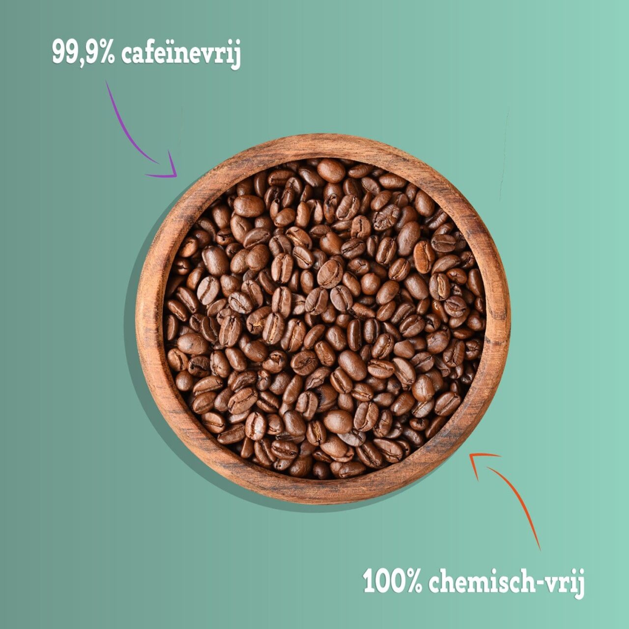 Summer Breeze cafeïnevrije koffiebonen