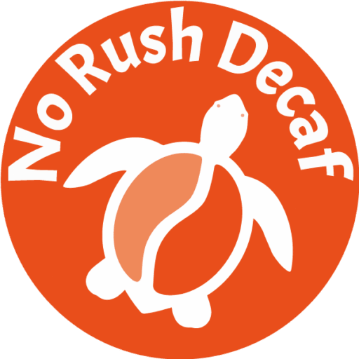 No Rush Decaf logo